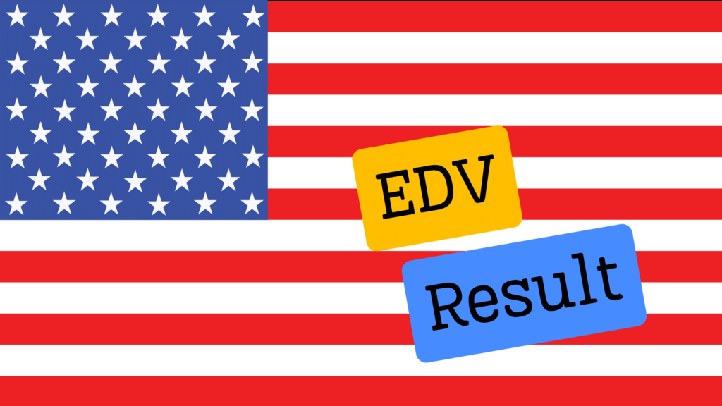how to check edv result 2025